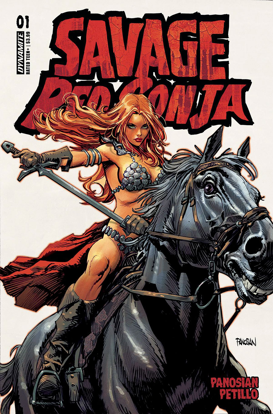 Savage Red Sonja #1 Cover A Regular Dan Panosian Cover