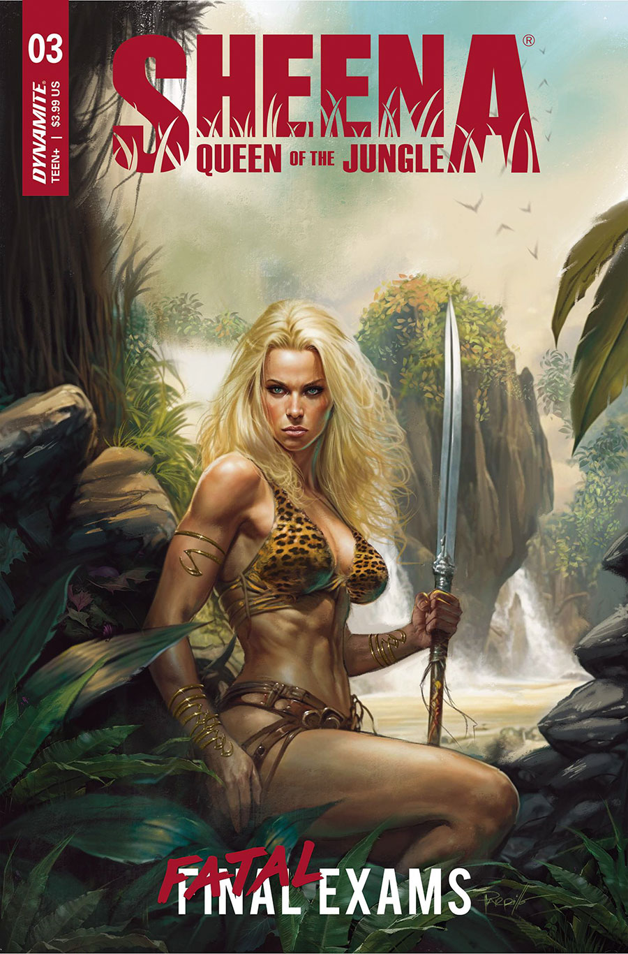 Sheena Queen Of The Jungle Vol 2 #3 Cover A Regular Lucio Parrillo Cover