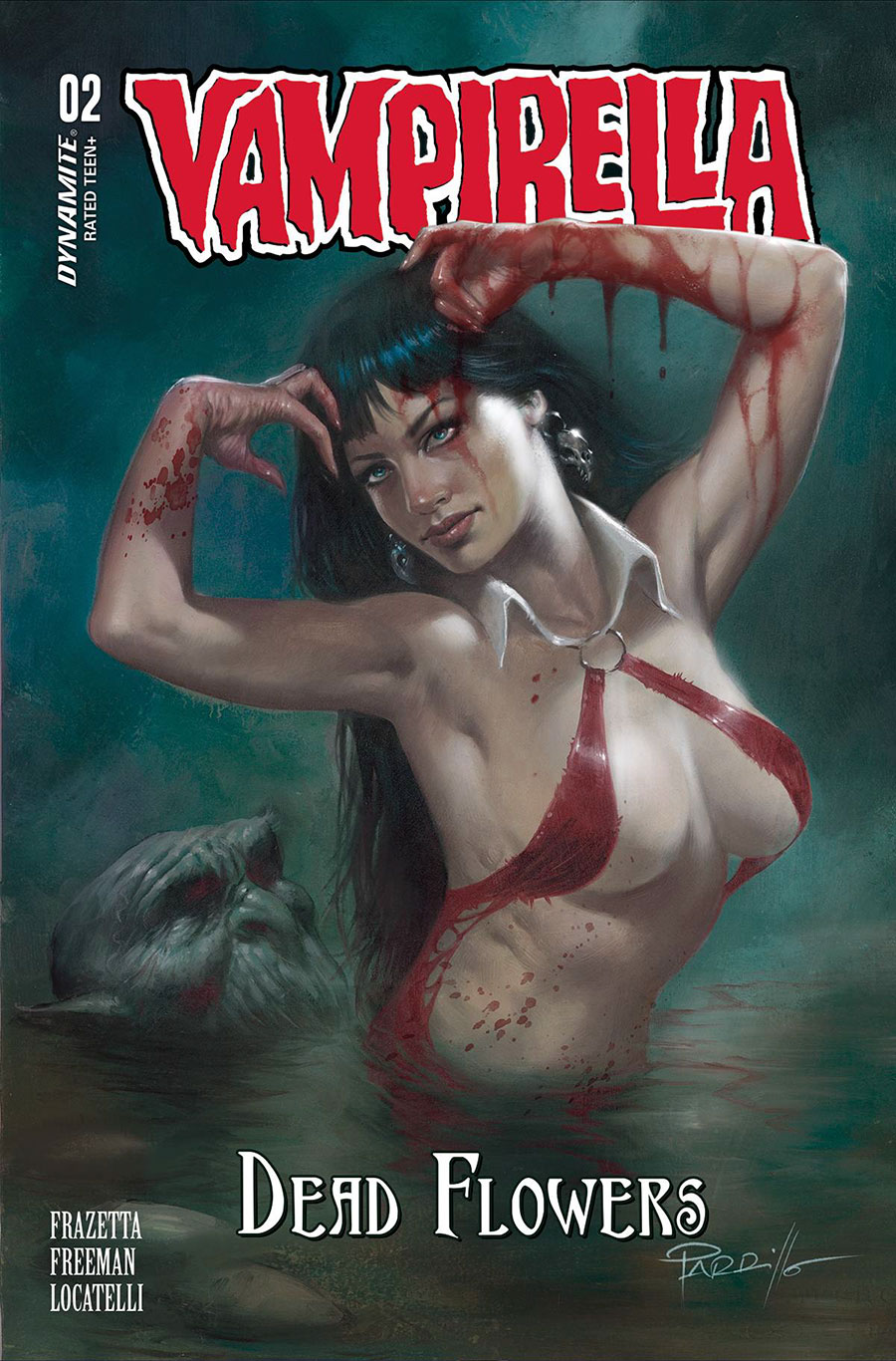 Vampirella Dead Flowers #2 Cover A Regular Lucio Parrillo Cover