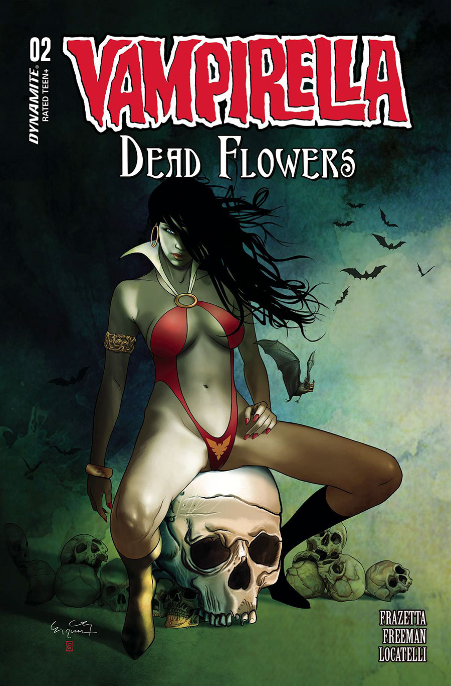 Vampirella Dead Flowers #2 Cover C Variant Ergun Gunduz Cover