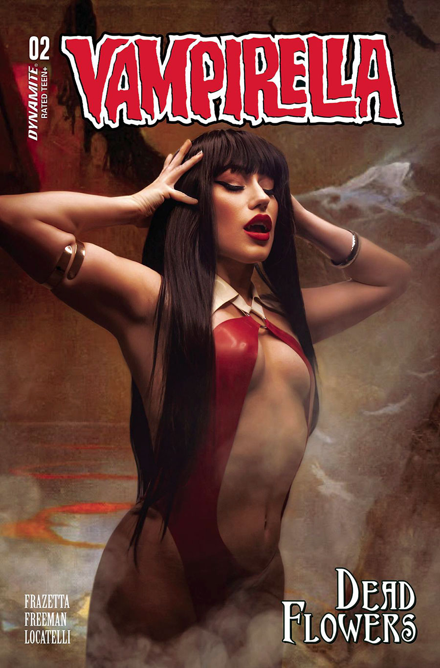 Vampirella Dead Flowers #2 Cover E Variant Rachel Hollon Cosplay Photo Cover