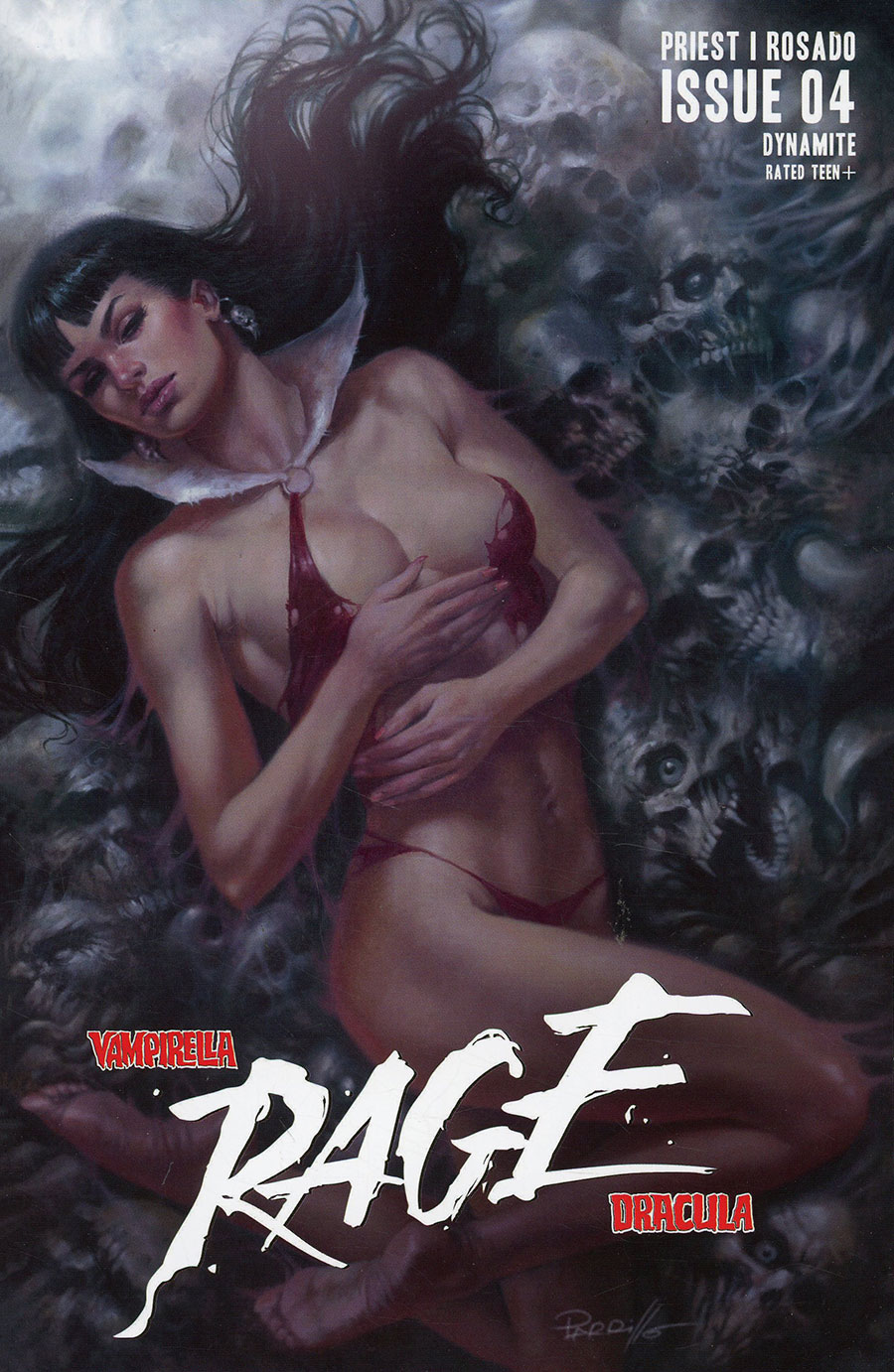 Vampirella Dracula Rage #4 Cover A Regular Lucio Parrillo Cover