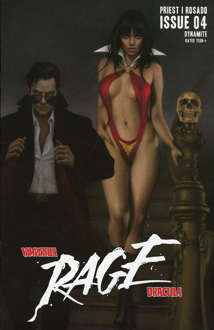 Vampirella Dracula Rage #4 Cover B Variant Celina Cover