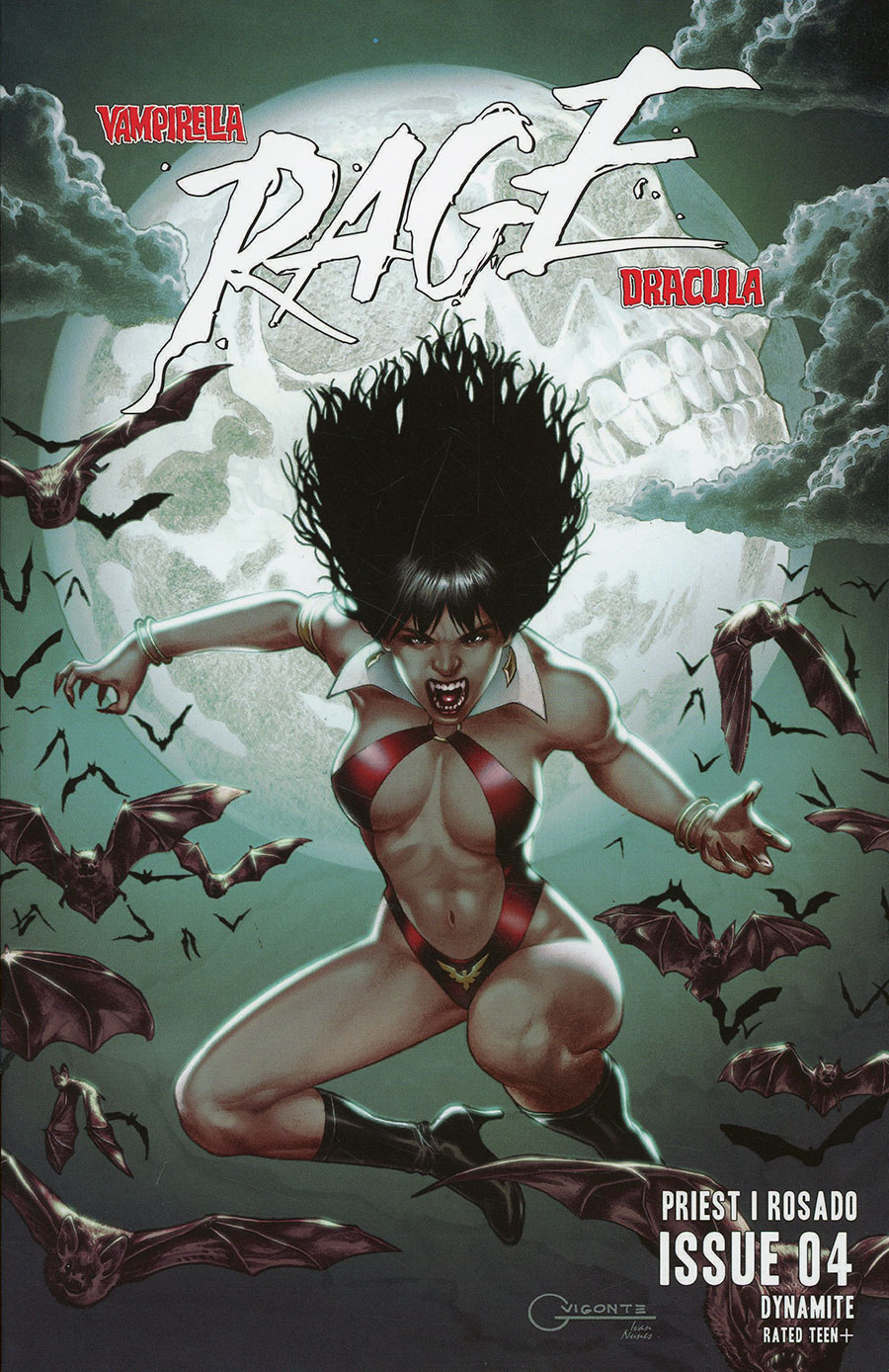 Vampirella Dracula Rage #4 Cover D Variant Geebo Vigonte Cover