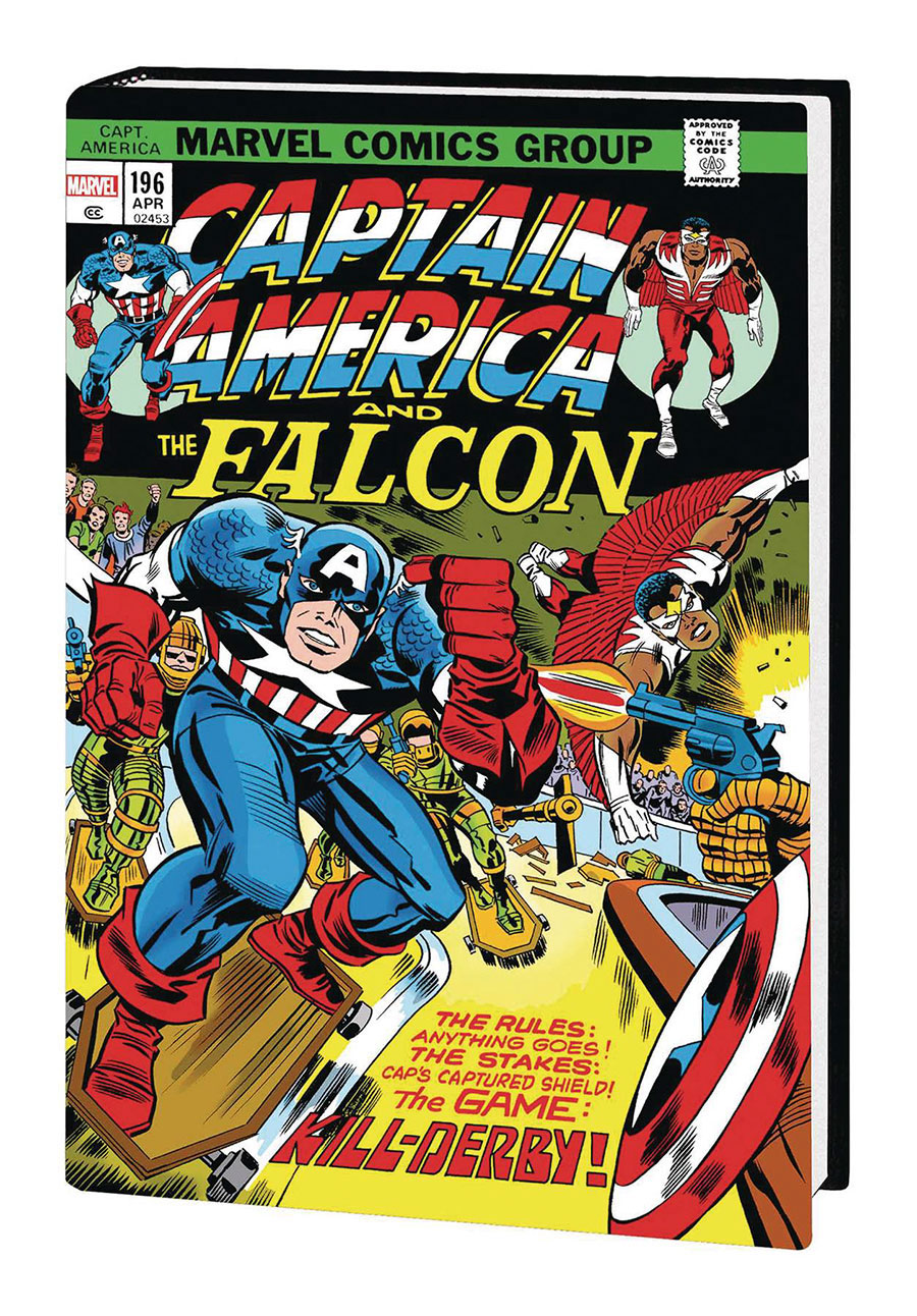 Captain America Omnibus Vol 4 HC Direct Market Jack Kirby Kill-Derby Variant Cover