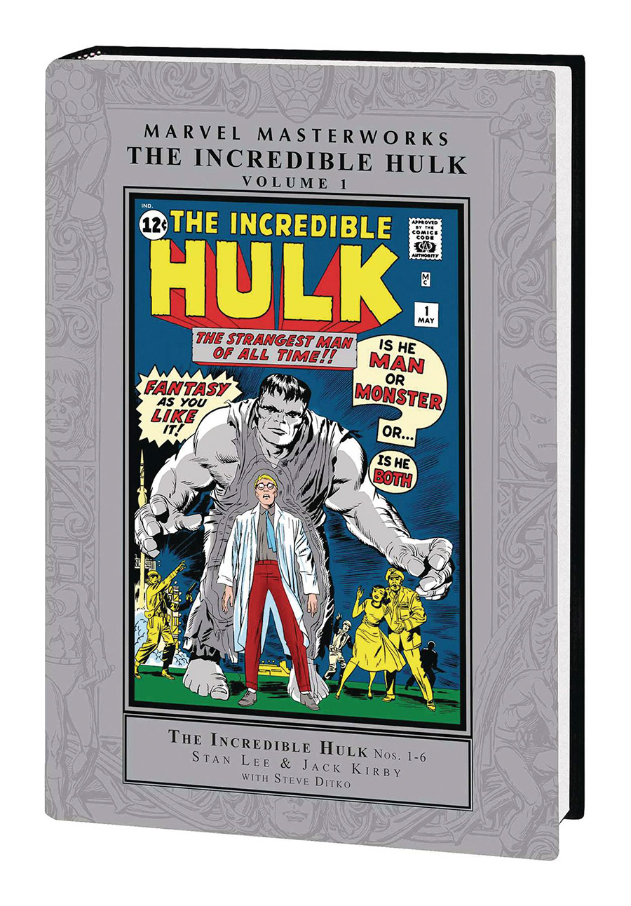 Marvel Masterworks Incredible Hulk Vol 1 HC Regular Dust Jacket (ReMasterworks)