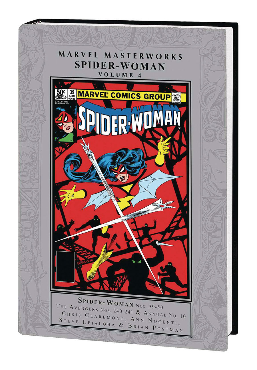 Marvel Masterworks Spider-Woman Vol 4 HC Regular Dust Jacket