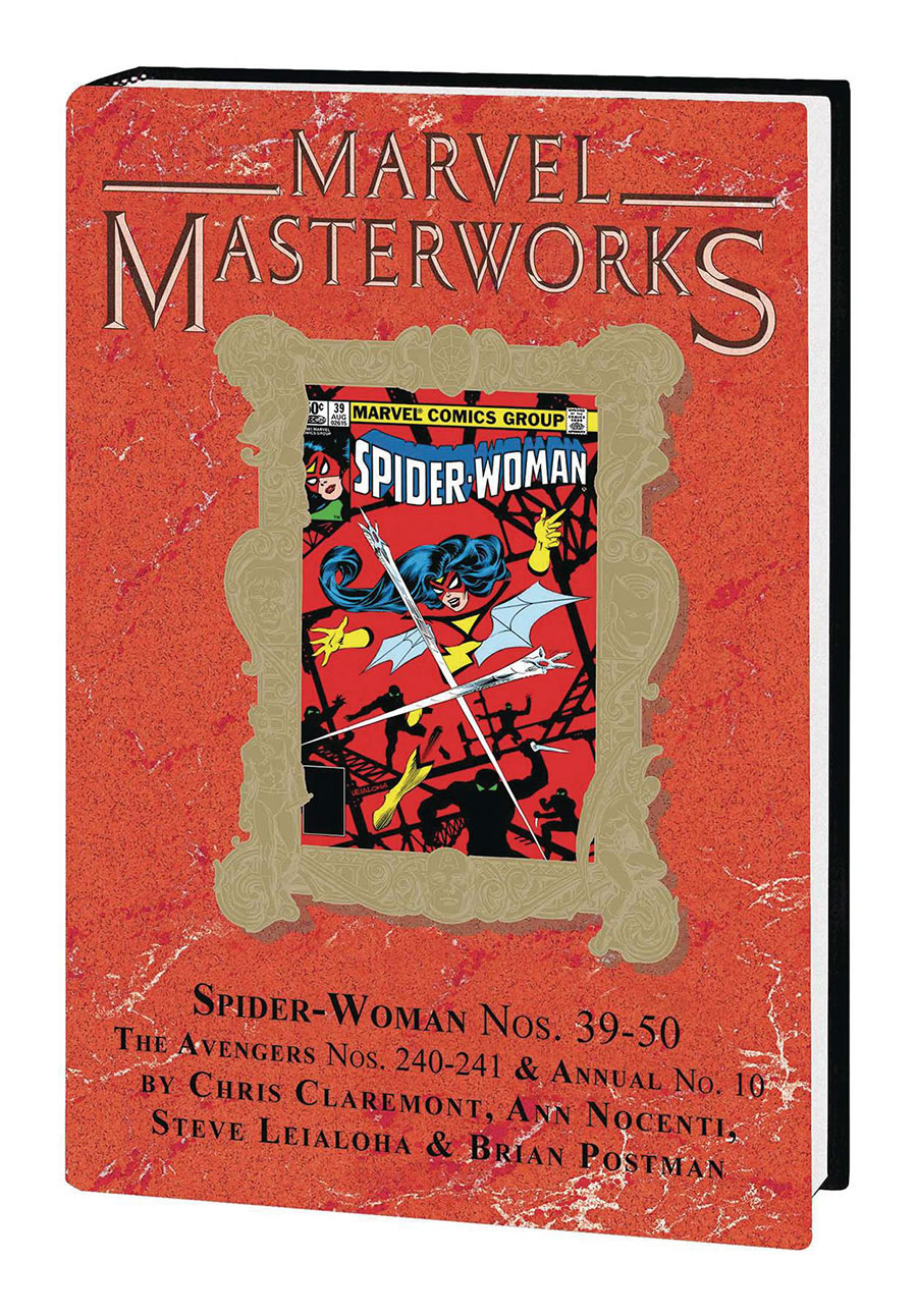 Marvel Masterworks Spider-Woman Vol 4 HC Variant Dust Jacket