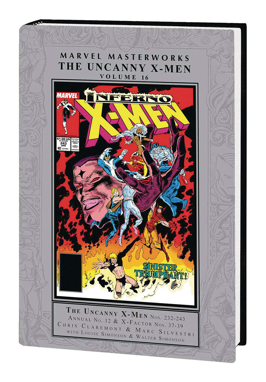 Marvel Masterworks Uncanny X-Men Vol 16 HC Regular Dust Jacket