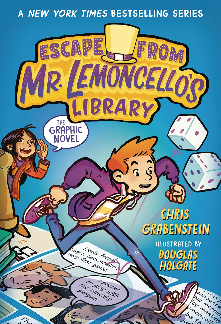 Escape From Mr Lemoncellos Library The Graphic Novel TP