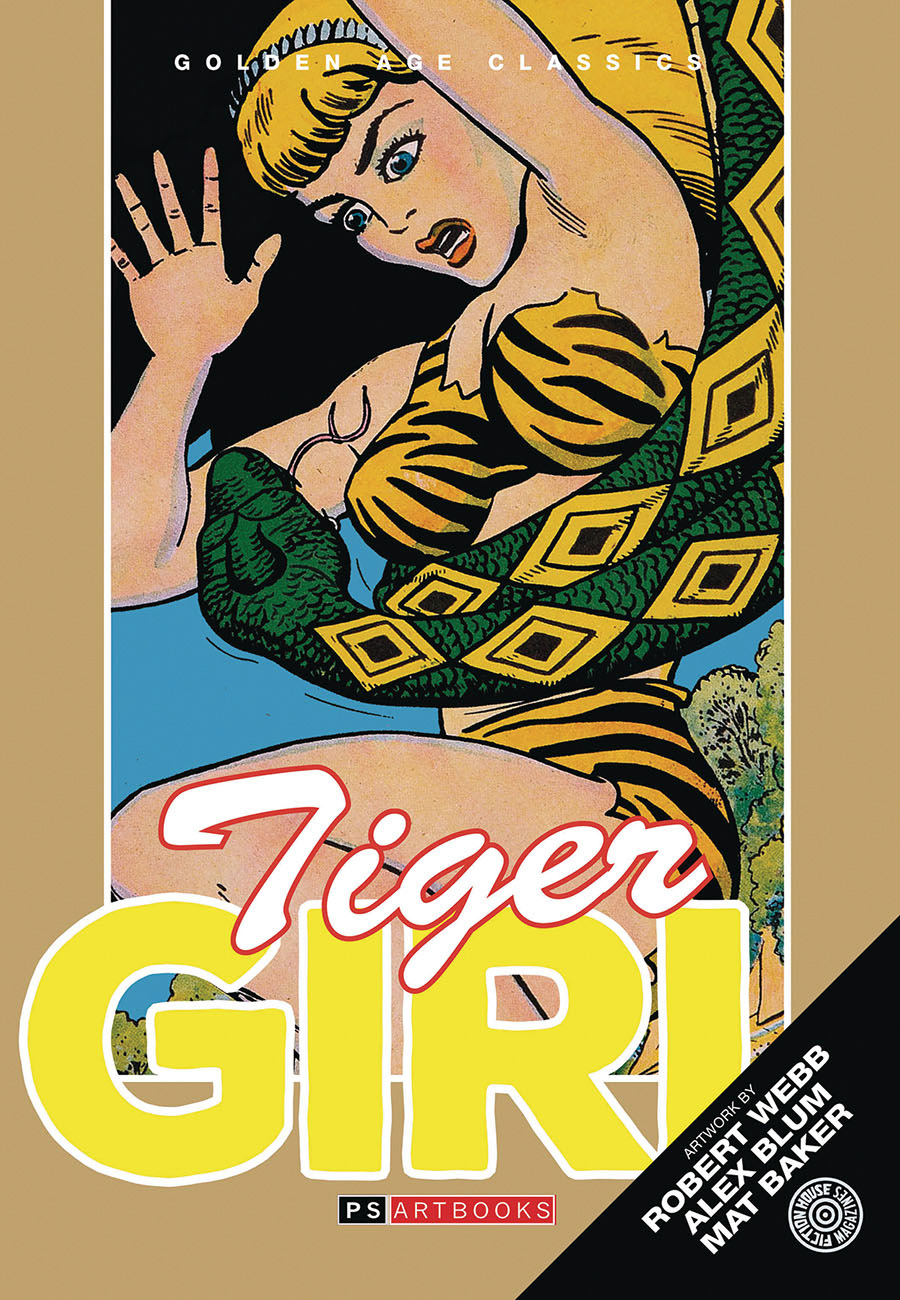 Golden Age Fight Comics Featuring Tiger Girl Vol 1 HC