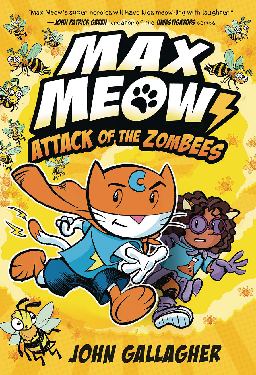 Max Meow Cat Crusader Vol 5 Attack Of The Zombees HC