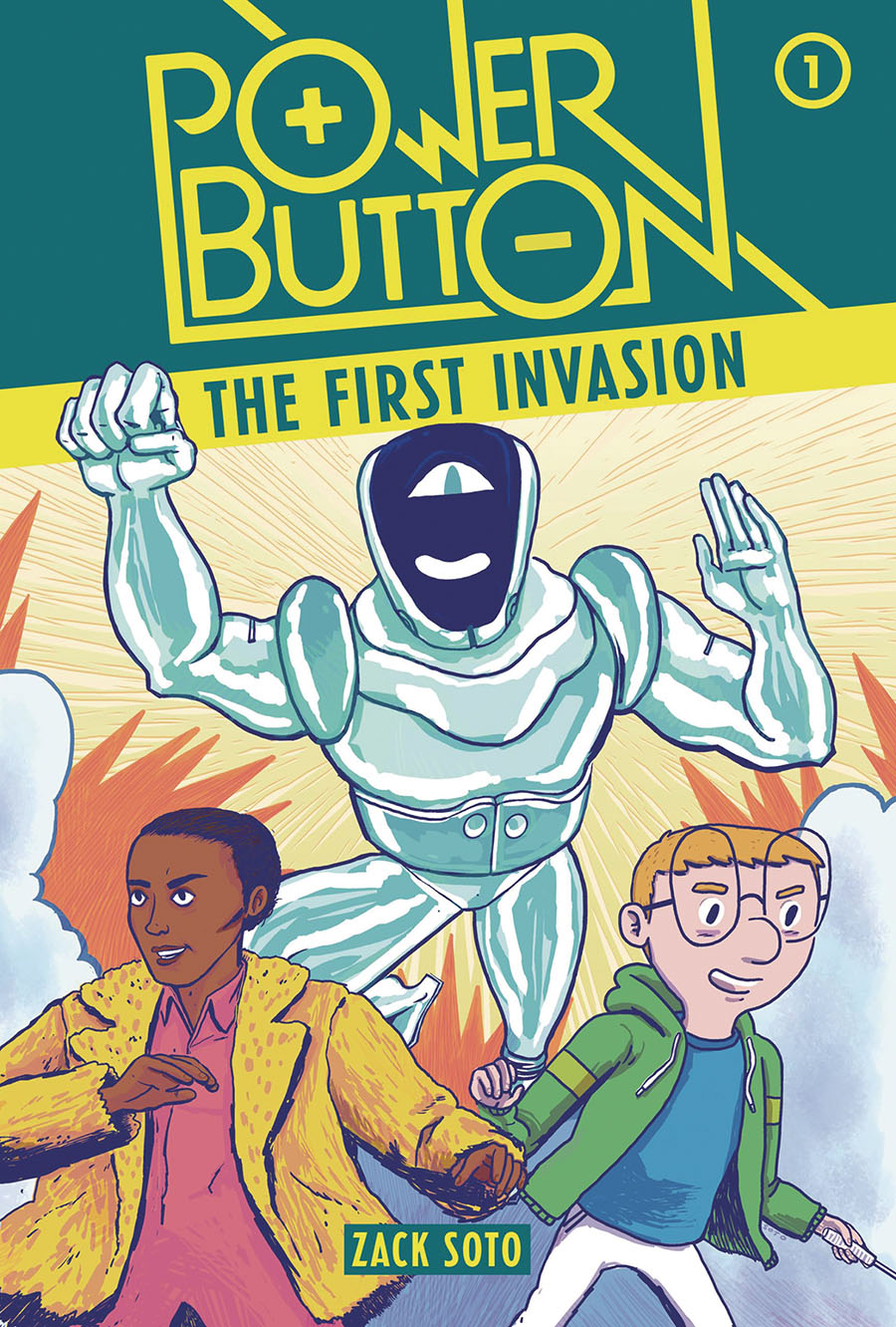 Power Button Vol 1 The First Invasion GN