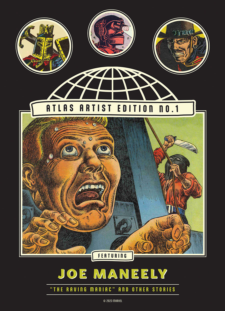 Atlas Artist Edition Vol 1 Joe Maneely The Raving Maniac And Other Stories HC