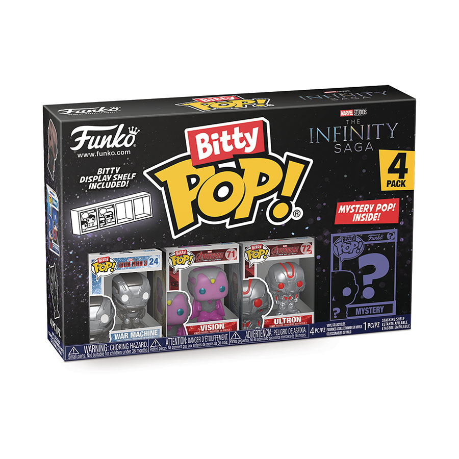 Bitty POP Marvel Iron Man 4-Pack Vinyl Figure