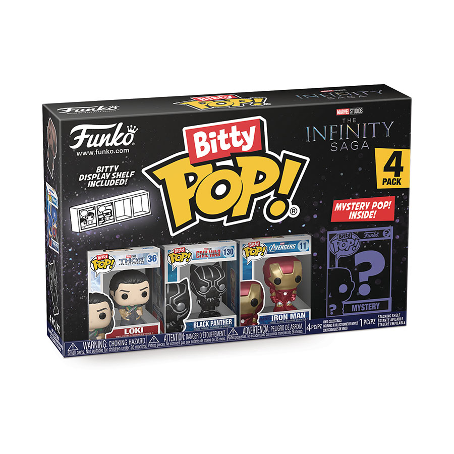 Bitty POP Marvel Loki 4-Pack Vinyl Figure