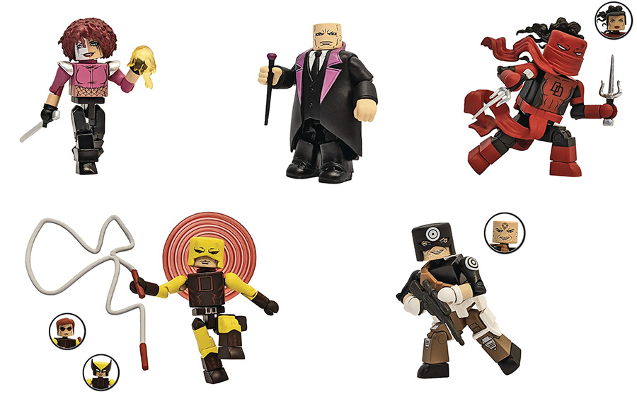 Marvel Minimates Daredevil Deluxe Box Set