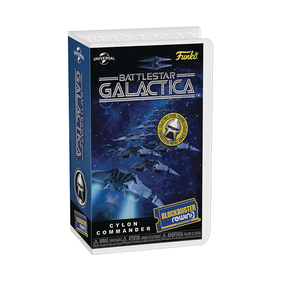 POP Rewind Battlestar Galactica Cylon Commander Vinyl Figure