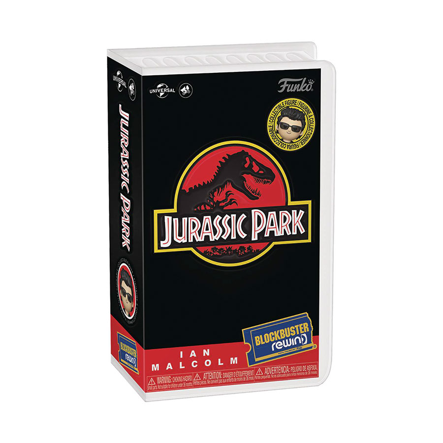 POP Rewind Jurassic Park Dr Ian Malcom Vinyl Figure