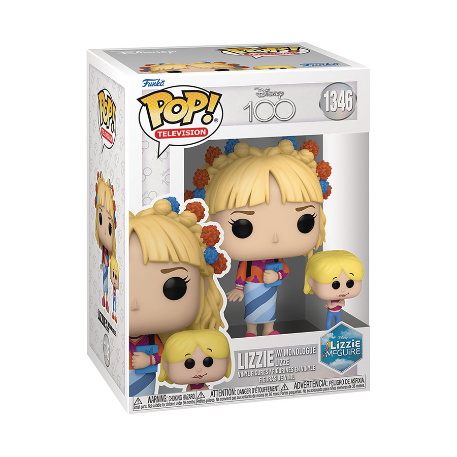 POP & Buddy Disney D100 Lizzie McGuire Vinyl Figure