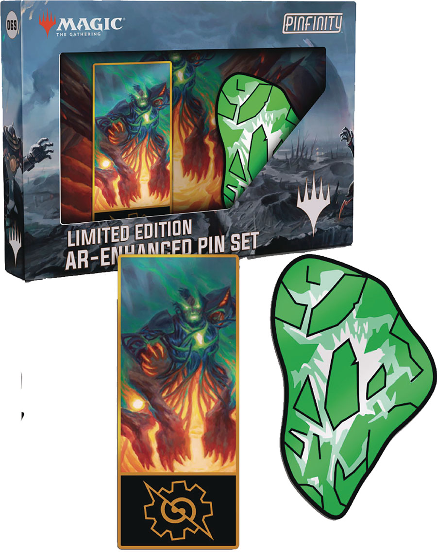 Magic The Gathering Brothers War 2-Piece Augmented Reality Pin Set - Mishra & Weakstone