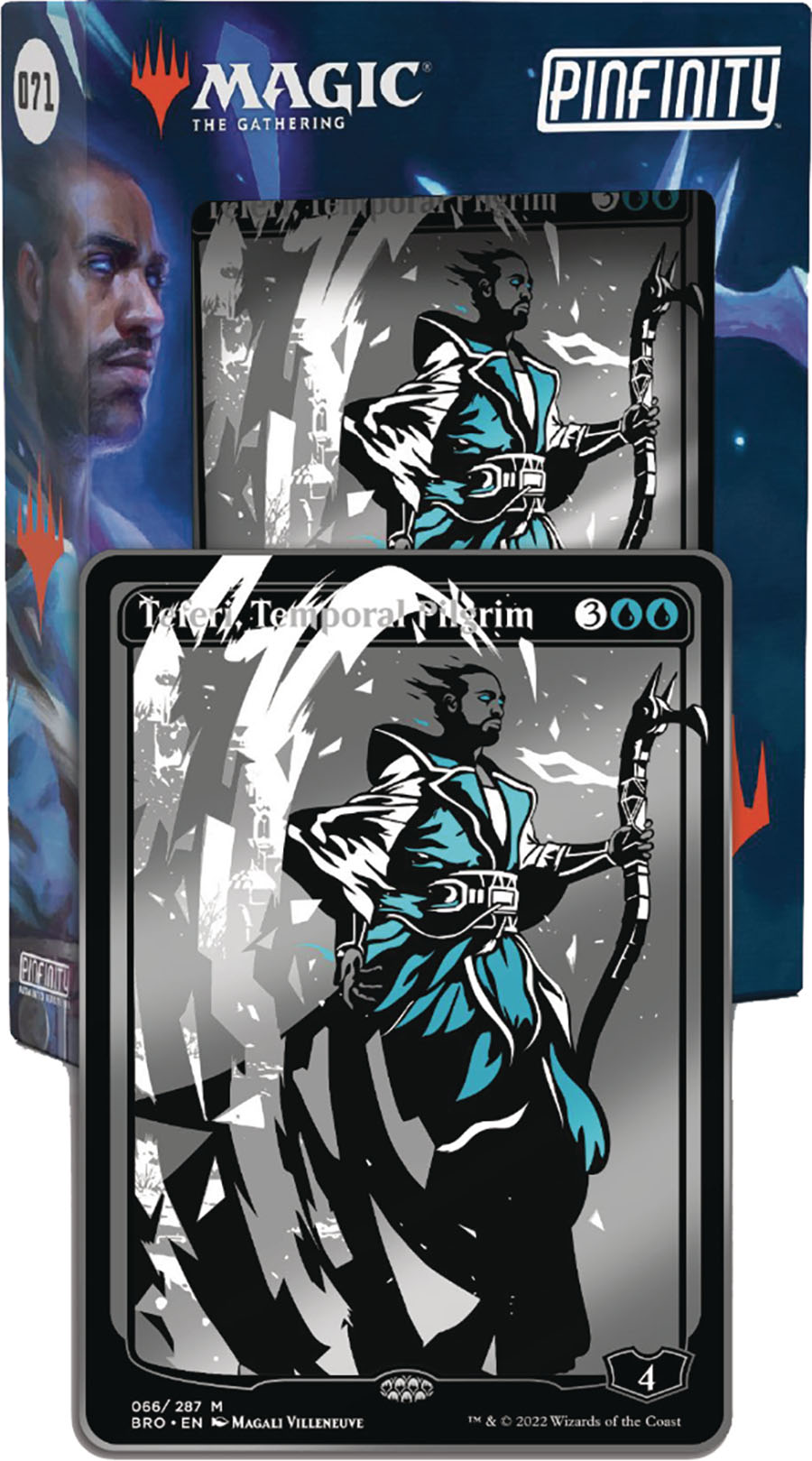 Magic The Gathering Brothers War Augmented Reality Pin - Teferi Temporal Pilgrim