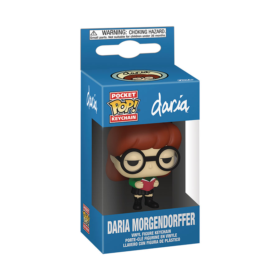 Pocket POP Daria Figural Keychain - Daria