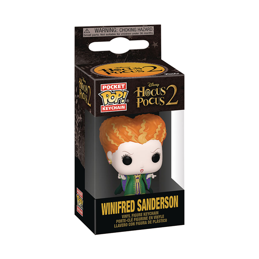 Pocket POP Hocus Pocus 2 Figural Keychain - Winifred Smoke