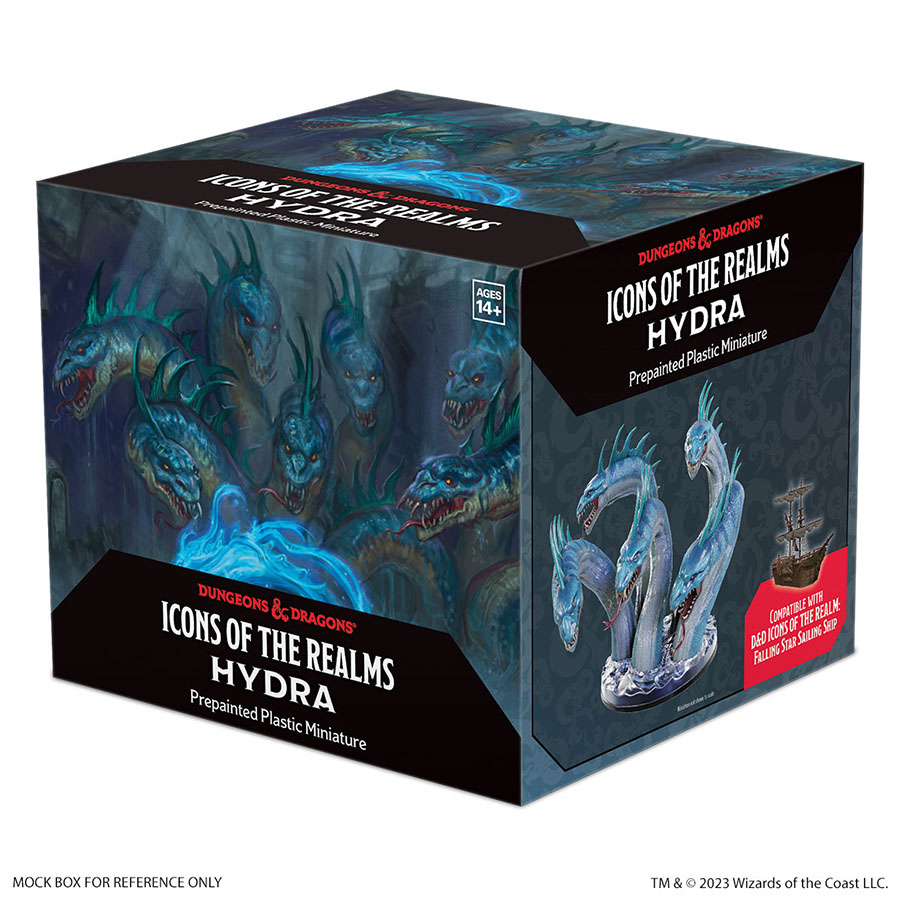 Dungeons & Dragons Icons Of The Realms Hydra Boxed Miniature