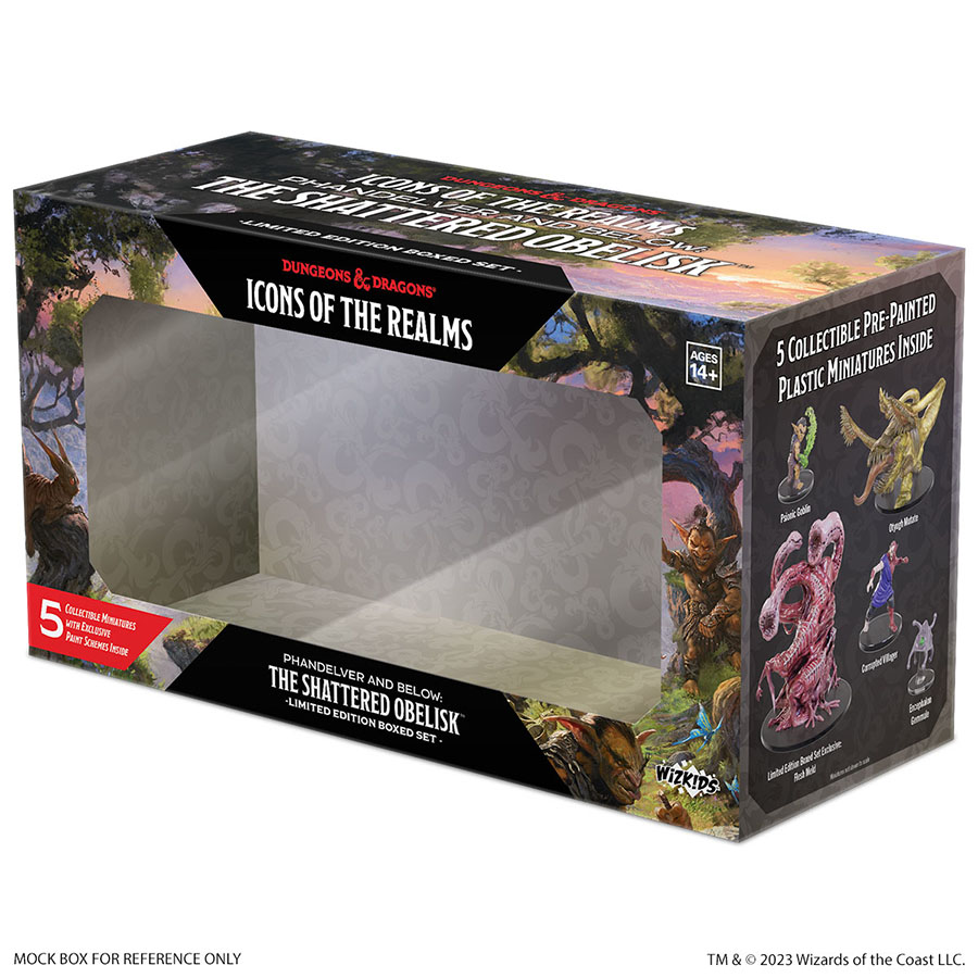 Dungeons & Dragons Icons Of The Realms Shattered Obelisk Limited Edition Set