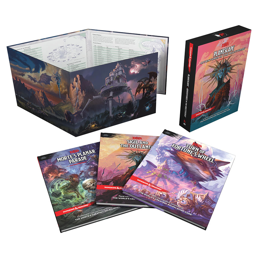 Dungeons & Dragons RPG Planescape Adventures In The Multiverse HC Regular Cover