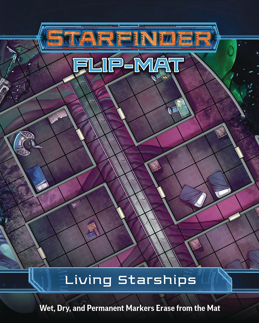 Starfinder RPG Flip-Mat - Living Starships