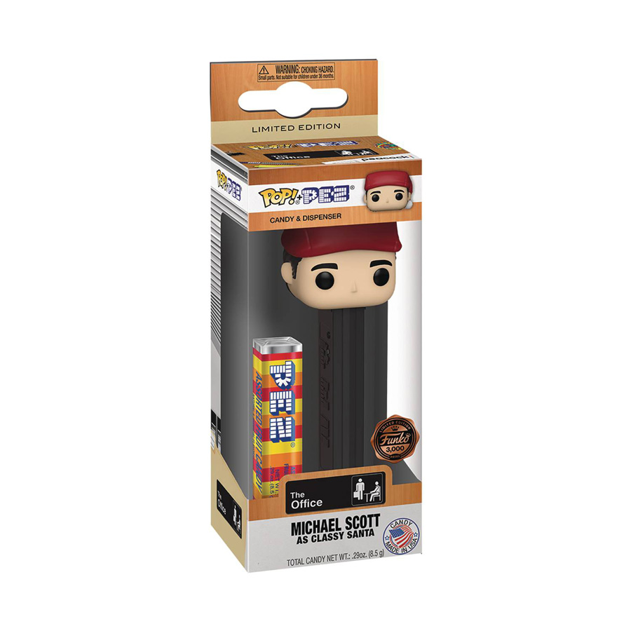 POP PEZ The Office Candy Dispenser - Michael As Classy Santa