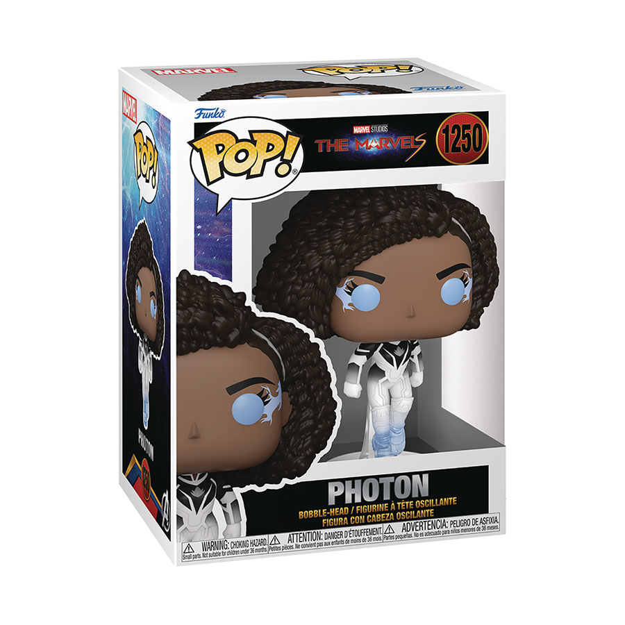 POP Marvel The Marvels Photon Vinyl Bobble Head