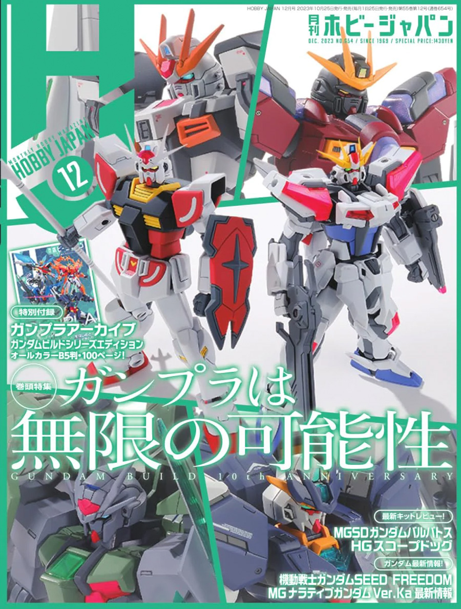 Hobby Japan #1407 December 2023