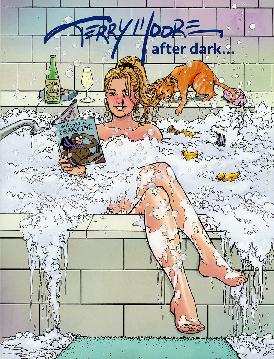Terry Moore After Dark Art Book SC