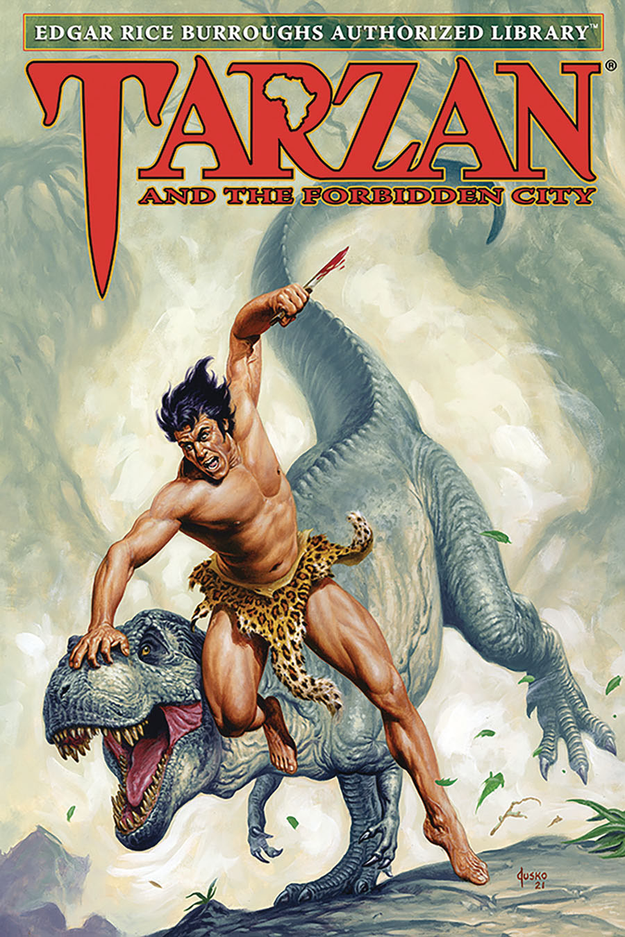 Edgar Rice Burroughs Authorized Library Tarzan Vol 20 Tarzan And The Forbidden City HC
