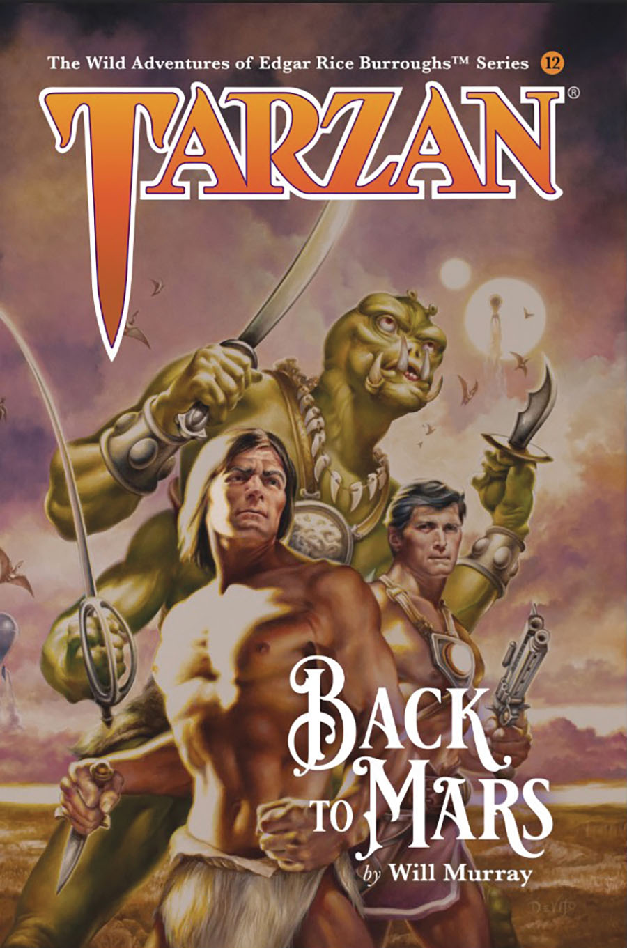 Tarzan Back To Mars Novel SC