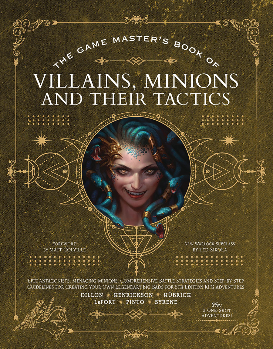 Game Masters Book Of Villains Minions And Their Tactics HC