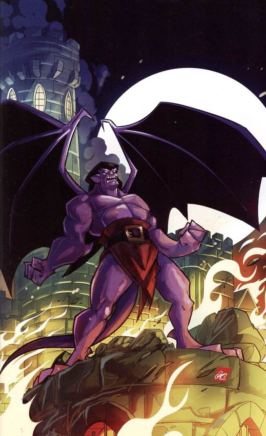 Gargoyles Dark Ages #5 Cover J Incentive Mirka Andolfo Virgin Cover