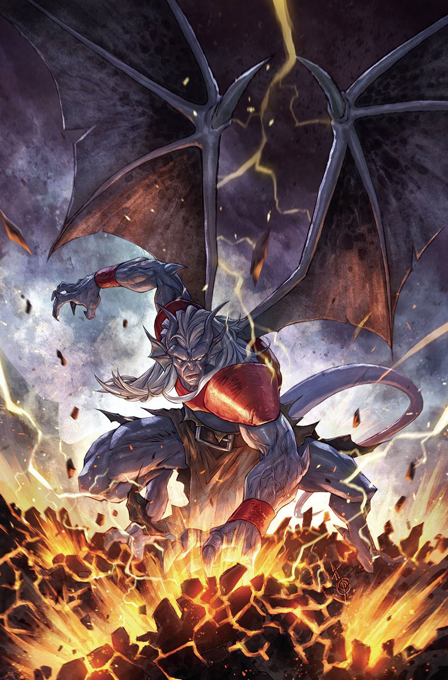 Gargoyles Dark Ages #5 Cover L Incentive Alan Quah Virgin Cover