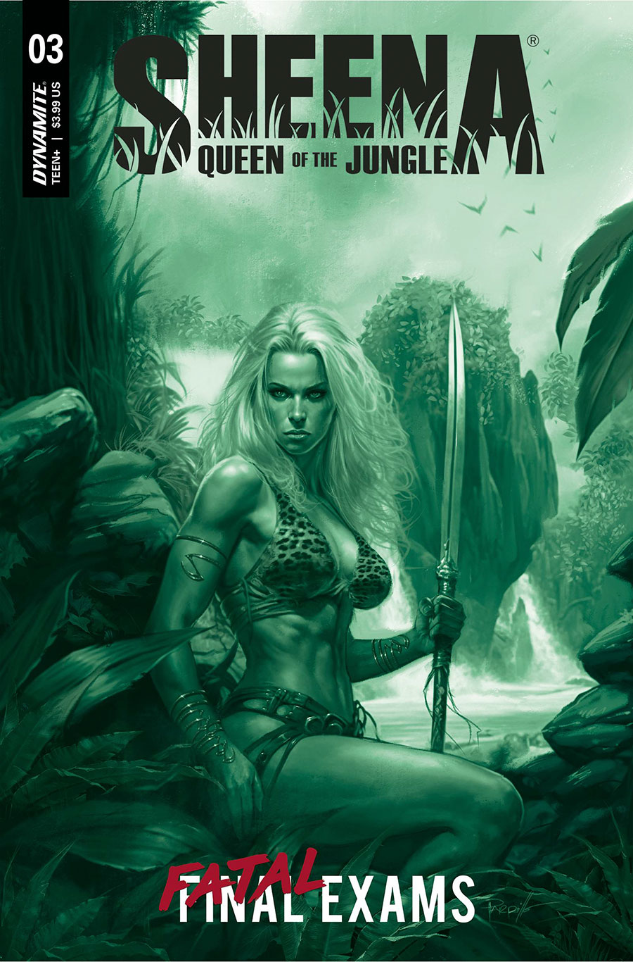 Sheena Queen Of The Jungle Vol 2 #3 Cover E Incentive Lucio Parrillo Tint Cover