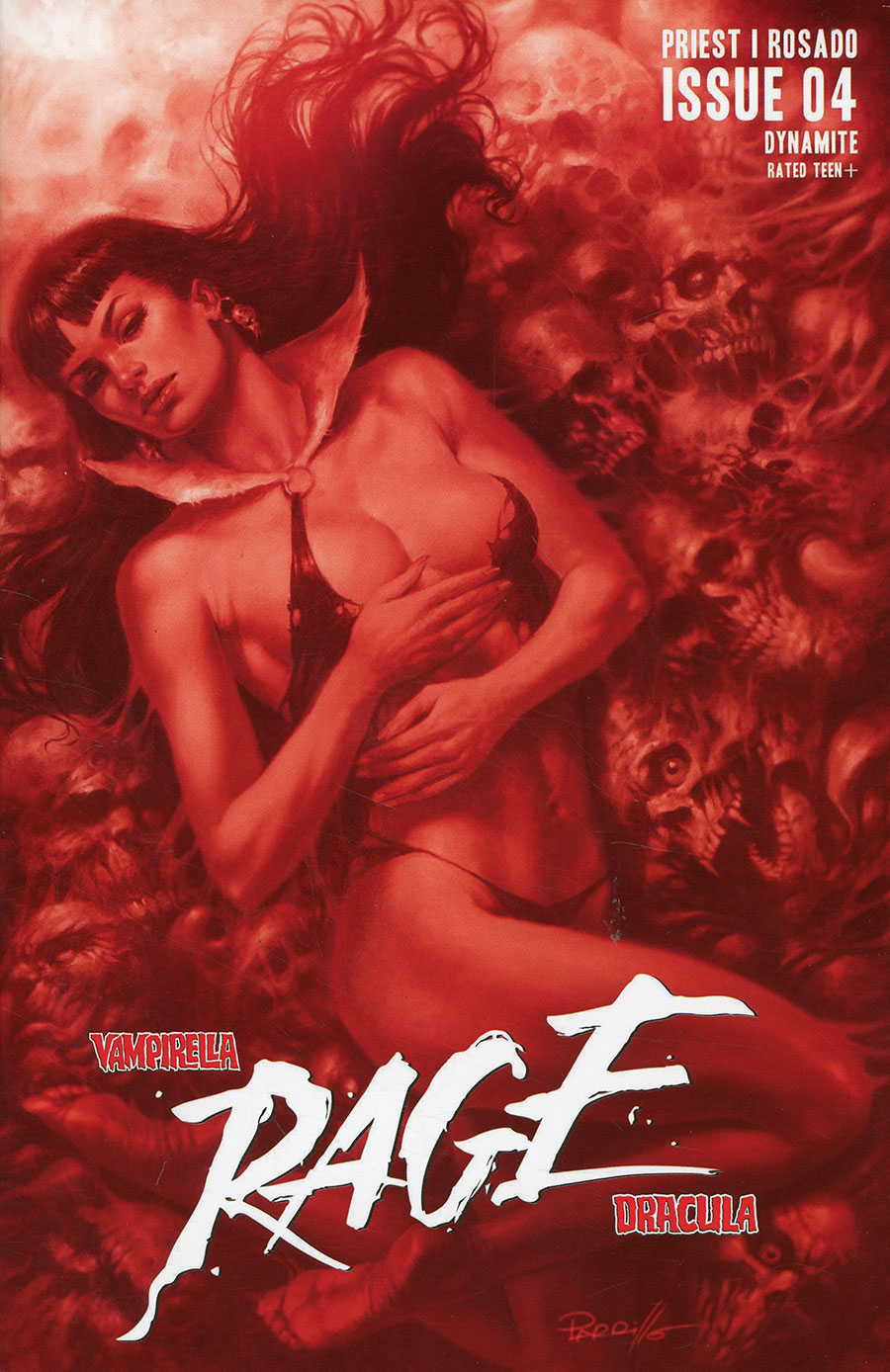 Vampirella Dracula Rage #4 Cover F Incentive Lucio Parrillo Tint Cover