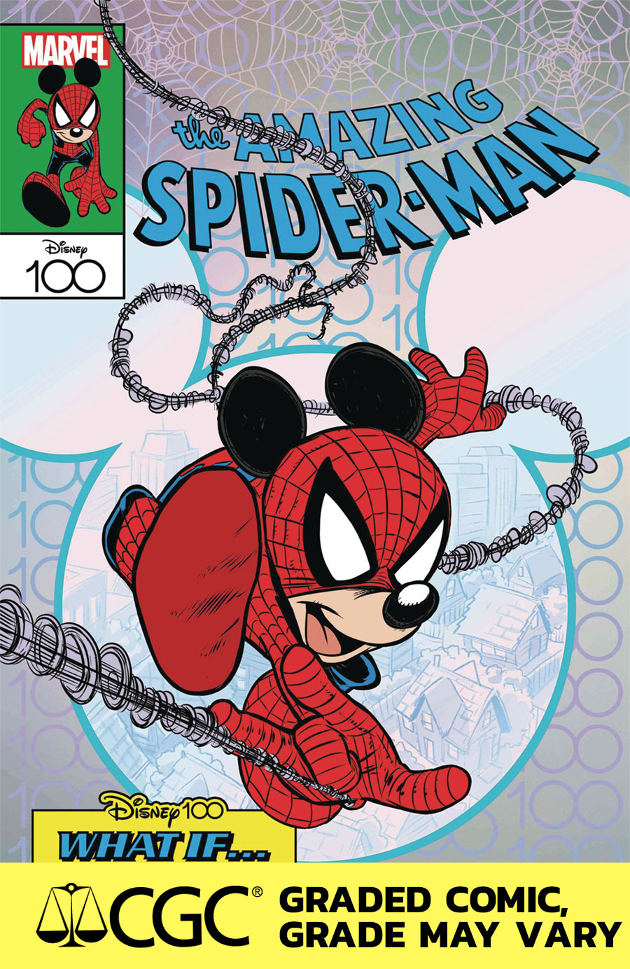 Amazing Spider-Man Vol 6 #35 Cover G DF Claudio Sciarrone Disney100 Spider-Man Homage Variant Cover CGC Graded 9.6 Or Higher