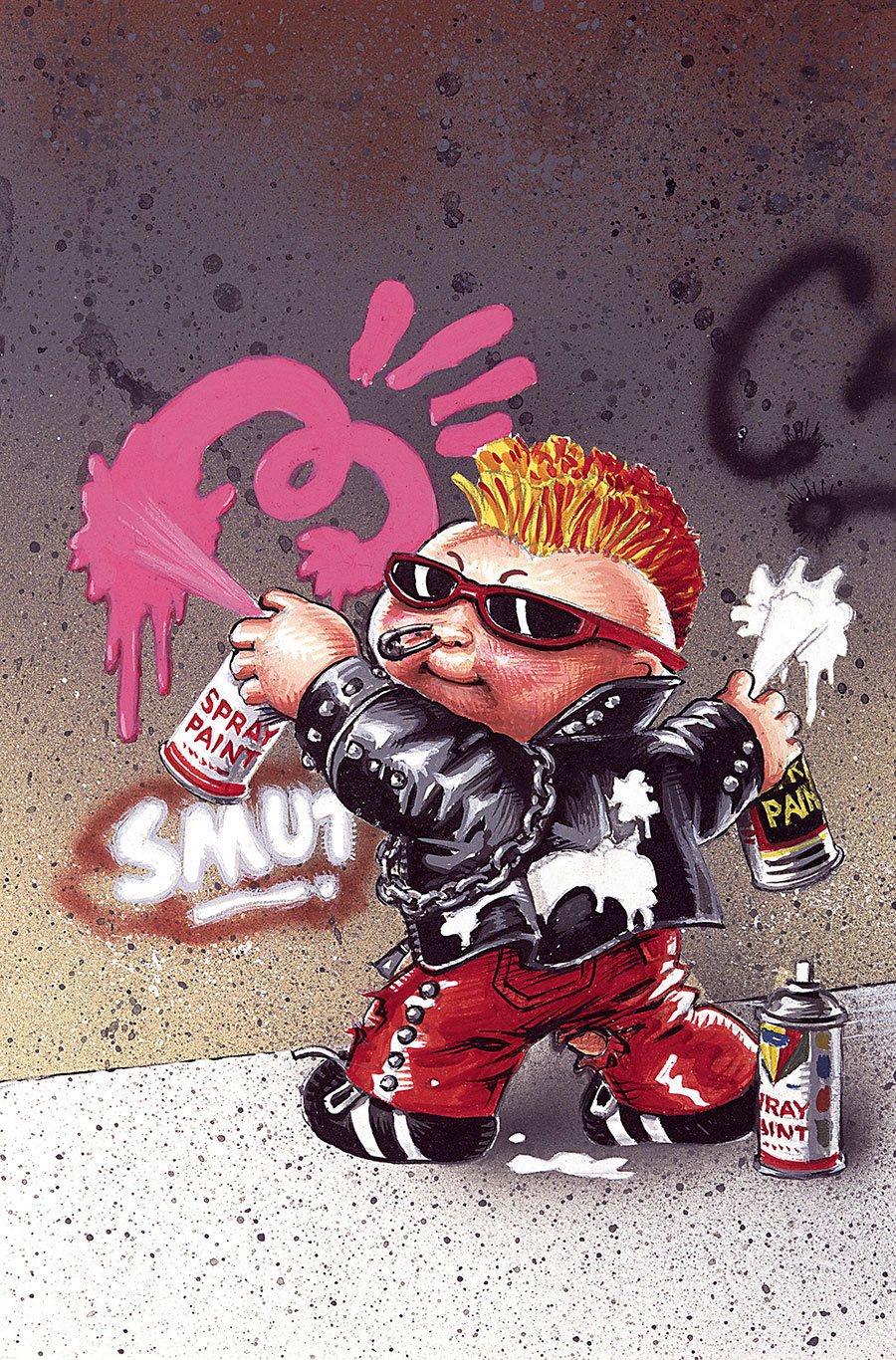 Garbage Pail Kids Trashin Through Time #2 Cover J Dynamite Metal Premium Classic Trading Card Cover