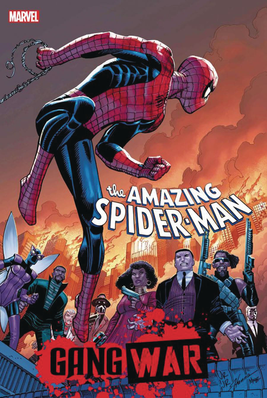 Amazing Spider-Man Gang War First Strike #1 (One Shot) Cover E DF Signed By Zeb Wells