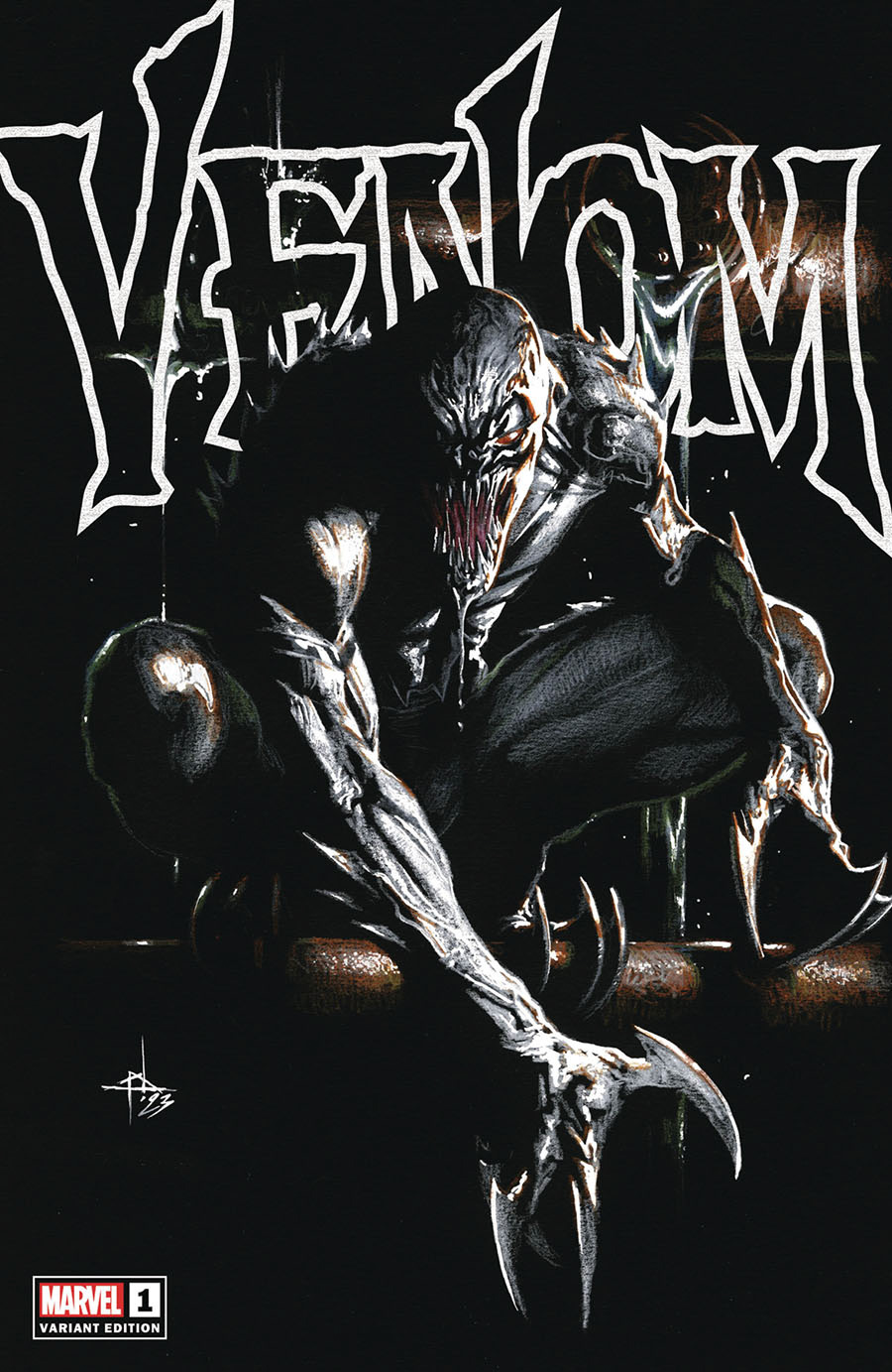 Venom Vol 5 #23 Cover Q DF Comicxposure Exclusive Gabriele Dell Otto Variant Cover