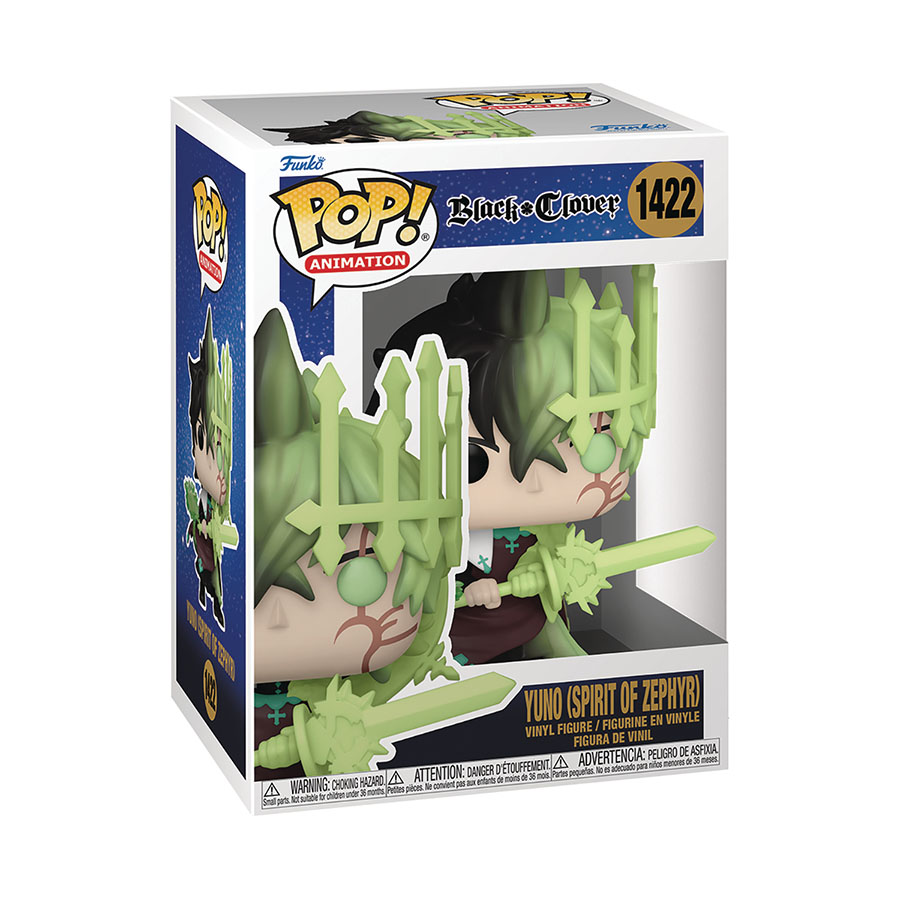POP Animation Black Clover Yuno (Spirit Of Zephyr) Vinyl Figure