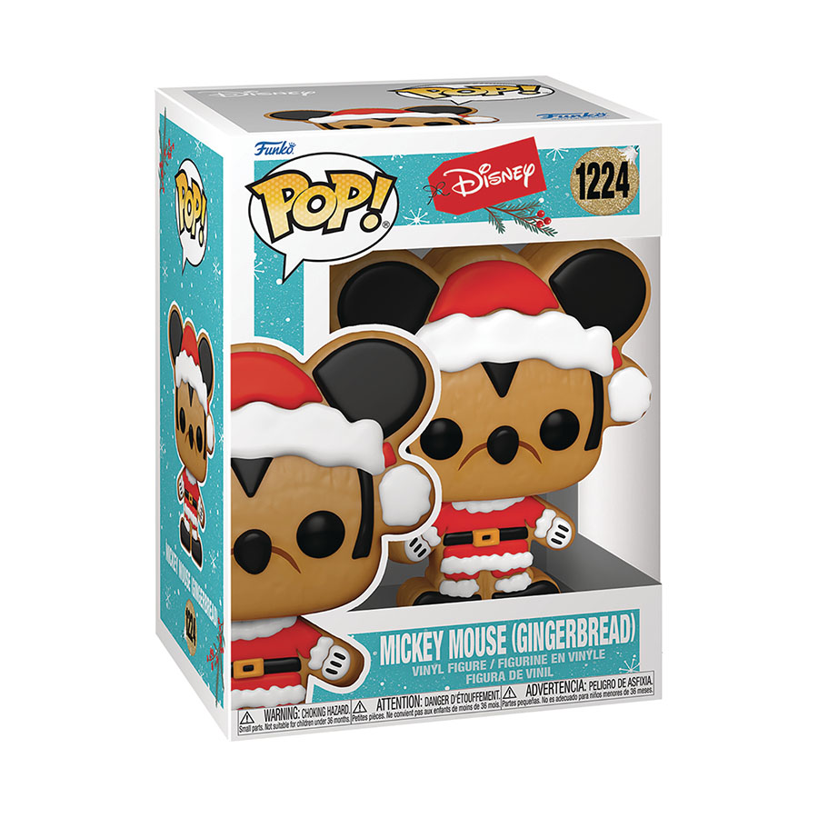 POP Disney Holiday Gingerbread Mickey Mouse Vinyl Figure