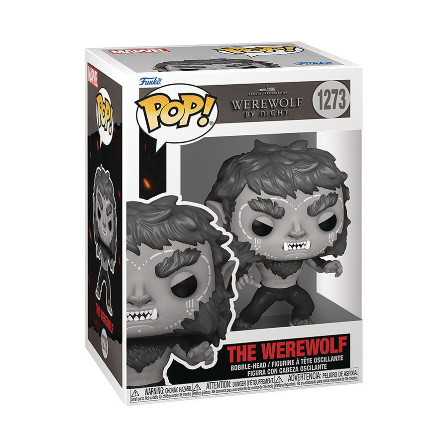 POP Marvel Werewolf By Night Werewolf Vinyl Bobble Head